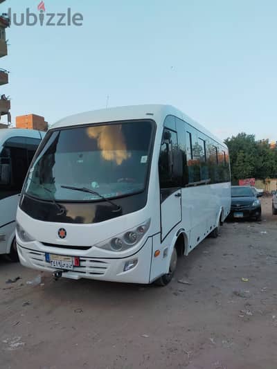 ايجار باص  مكيف 20 راكب 01027549624