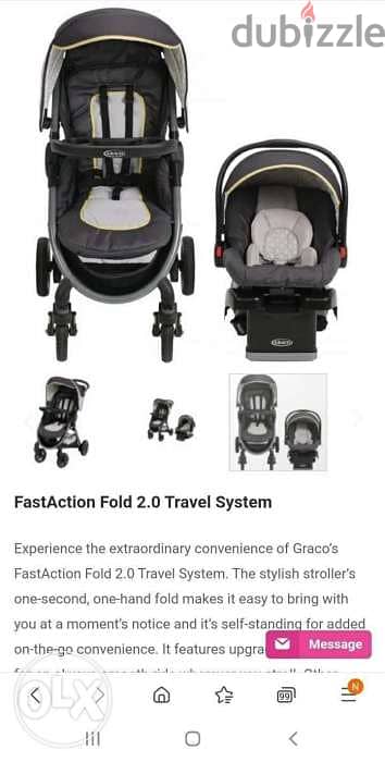 Graco stroller fast action 5