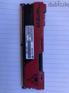 رامه VIPER ١٦ جيجا بتردد ٤٠٠٠ DDR4 مخصصة للجامين