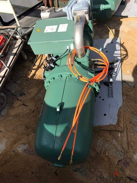 طلمبة ضغط عالي 4 حصان مع كومبرسور بيتزر 80 hp اسكرو 3