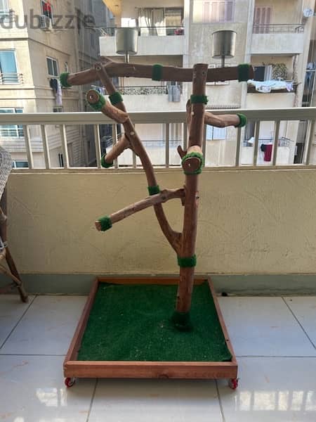 ستاند ببغاوات. Parrot stand 0