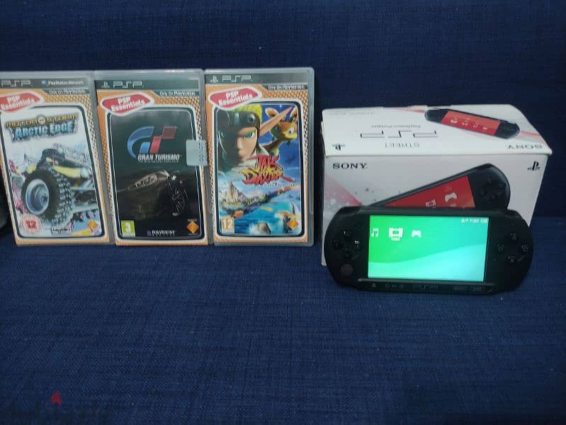 SONY PLAYSTATION PORTABLE PSP (e1008) - ألعاب فيديو و إكسسواراتها ...