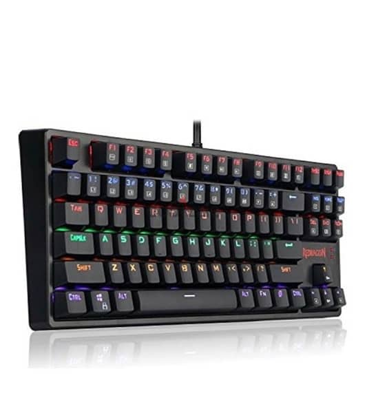 K576R DAKSA Mechanical Gaming Keyboard Wired USB LED Rainbow 1