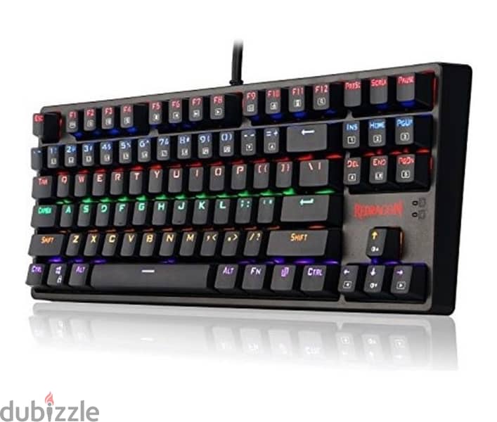 K576R DAKSA Mechanical Gaming Keyboard Wired USB LED Rainbow 3