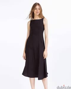 Original Zara black basic sleeveless dress 0