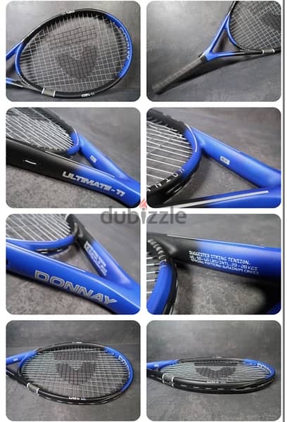 titanium tennis racquet donnay original 1