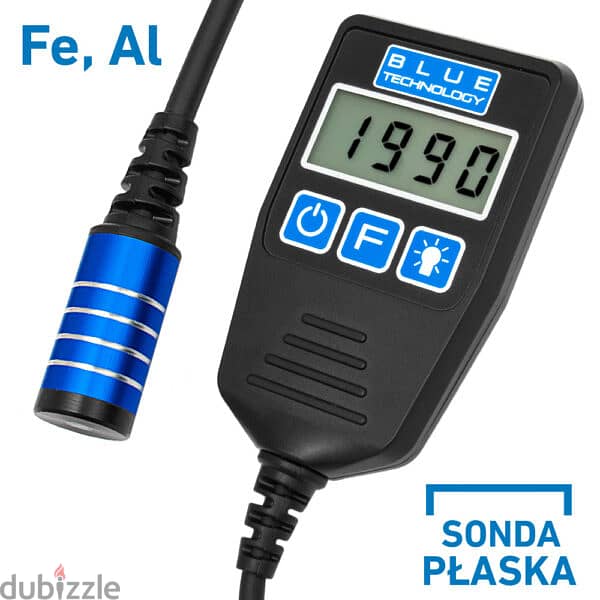 جهاز كشف الدهان البولندى الاسود بكابل Paint thickness gauge MGR-13-S-A 3