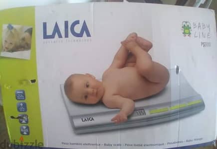 للبيع ميزان حديثى الولاده براند laica  كالجديد تماما