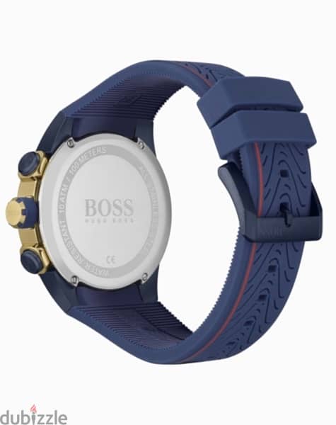 Hugo Boss Contemporary Sport Blue Silicone Men's Watch 1513706 3