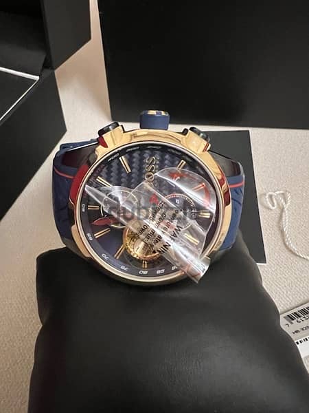 Hugo Boss Contemporary Sport Blue Silicone Men's Watch 1513706 5