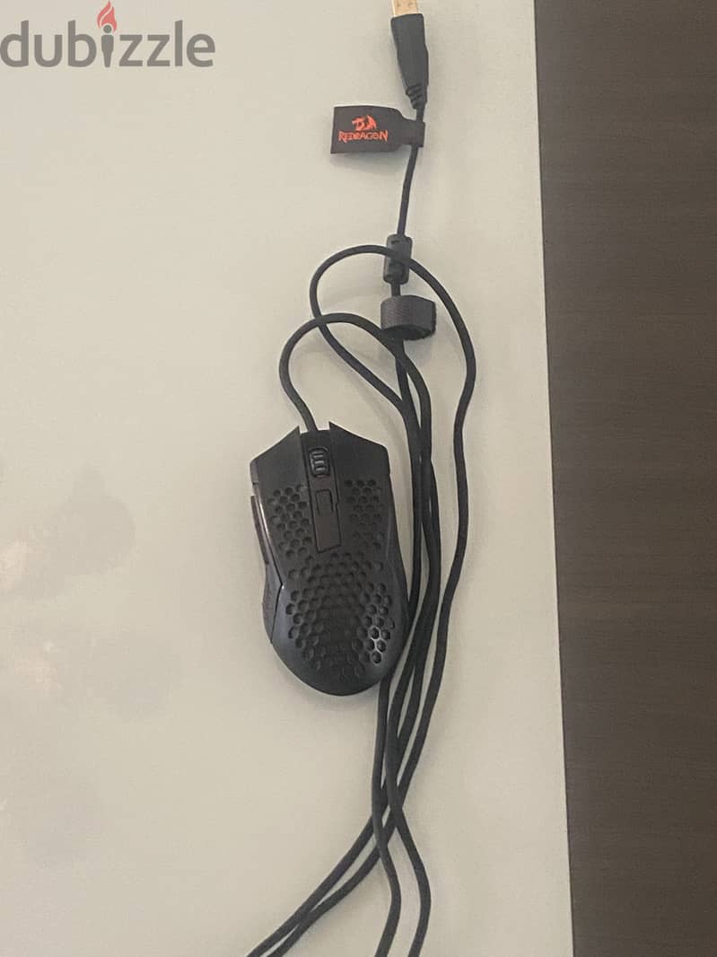 Redragon M987-K Gaming Mouse - 55g,12,400 DPI (Black) - Computer ...