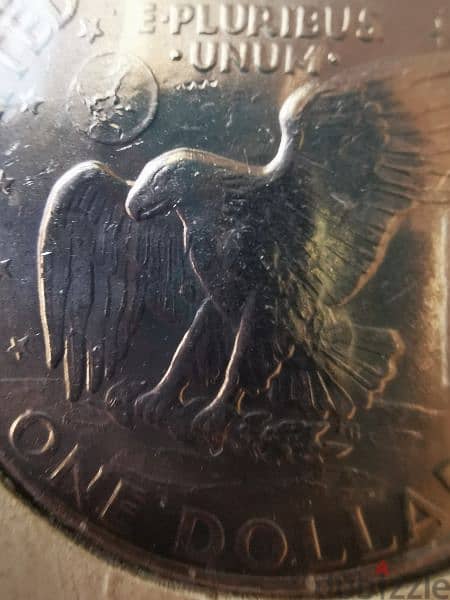 1971-d Eisenhower Dollar silver coin  ١٩٧١_D ايزينهاور دولار 5