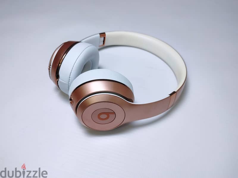 Beats Solo3 Wireless On-Ear Headphones Rose Gold سماعة بيتس سولو3 3