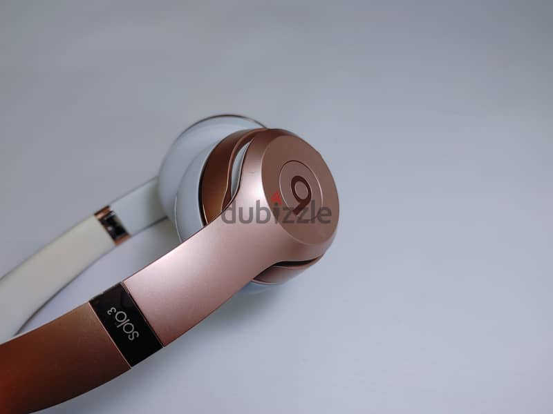 Beats Solo3 Wireless On-Ear Headphones Rose Gold سماعة بيتس سولو3 8
