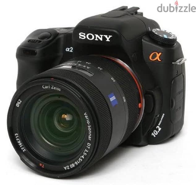 كاميرا سونى صناعه يبانى موديل dslr-a200 عدسه 18 35 : 300 75 ‎وشنطه 15