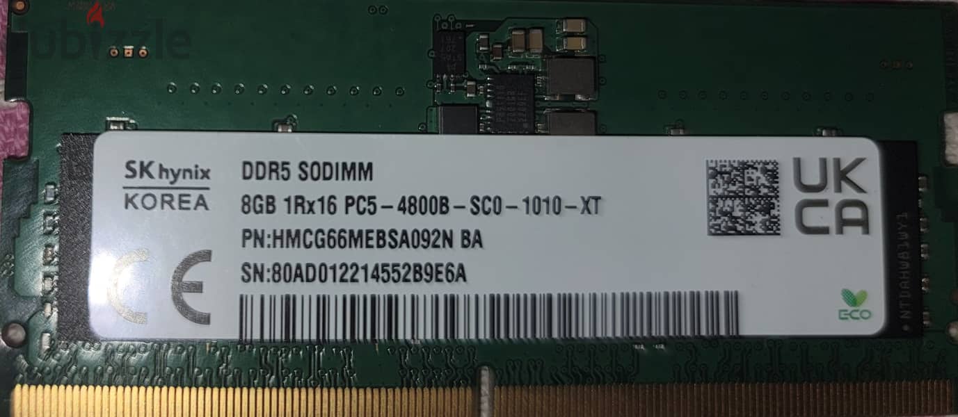 RAM DDR5 SK HYNIX - UKCA 0