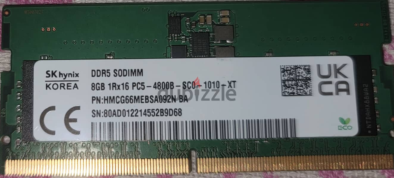 RAM DDR5 SK HYNIX - UKCA 1