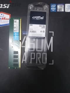 crucial 8GB  ddr4_2666mz