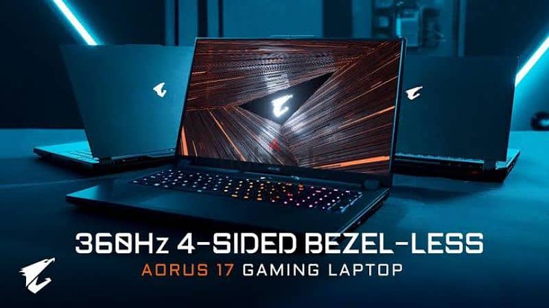 Aorus 17 xe5 360hz i7 12700h/ Rtx3070ti /64g ram ddr5 /2t m. 2 nvme ...