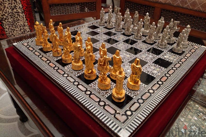 شطرنج صدف فرعوني _ روماني 1