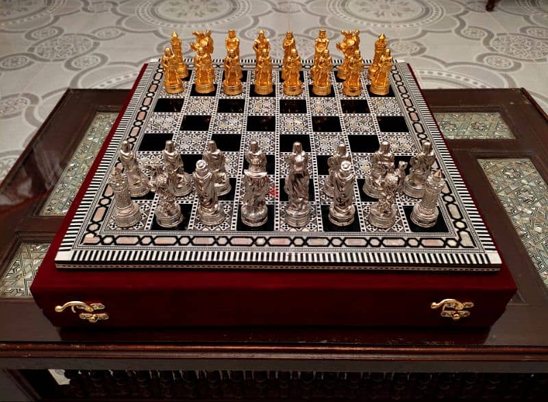 شطرنج صدف فرعوني _ روماني 2