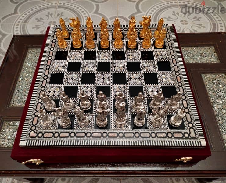 شطرنج صدف فرعوني _ روماني 3