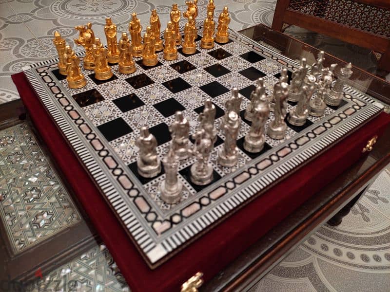 شطرنج صدف فرعوني _ روماني 5