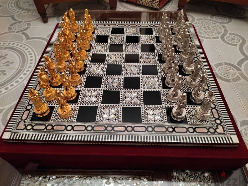 شطرنج صدف فرعوني _ روماني 6