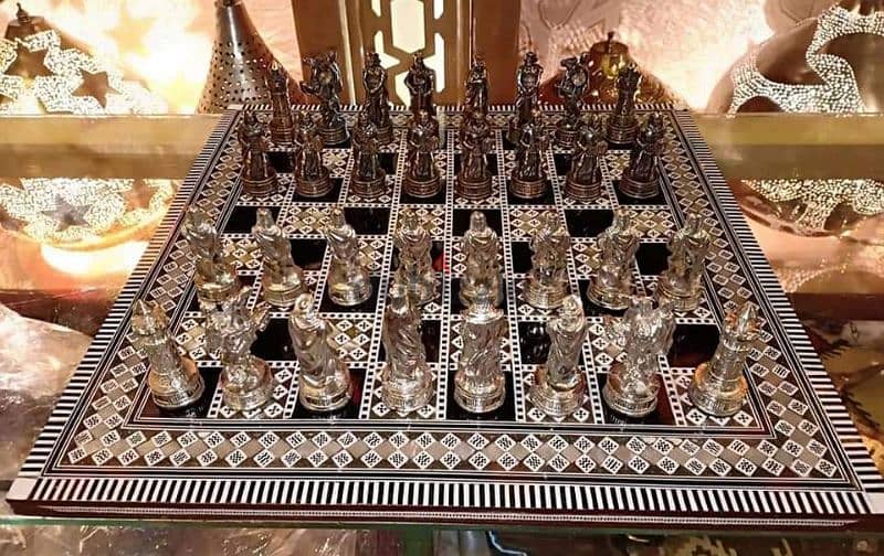 شطرنج صدف فرعوني _ روماني 7