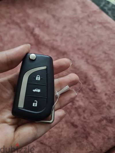 new toyota key