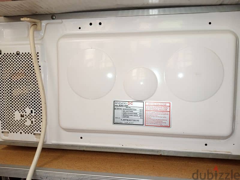 microwave DAEWOO 31/L made in Korea 4
