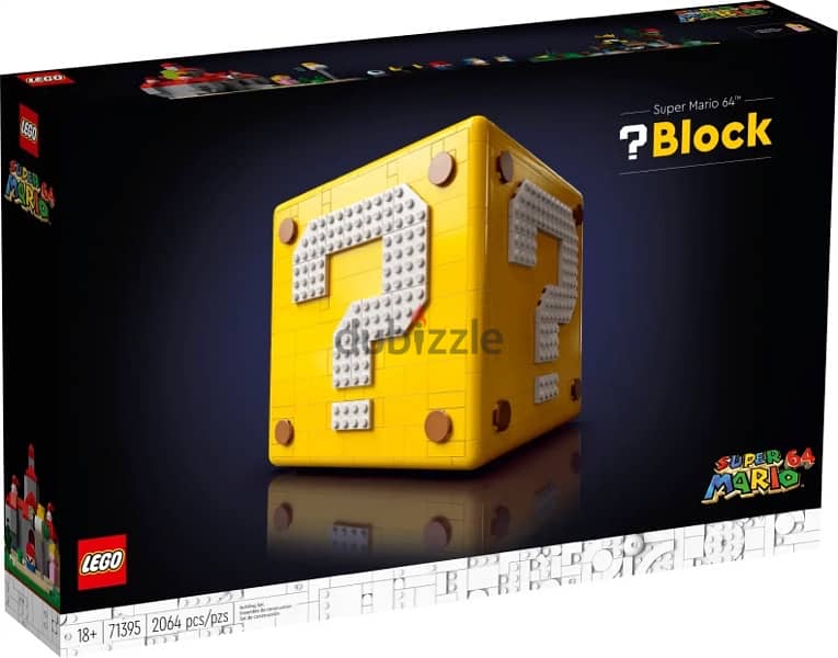 Lego Super Mario 64 Question Mark Block 1