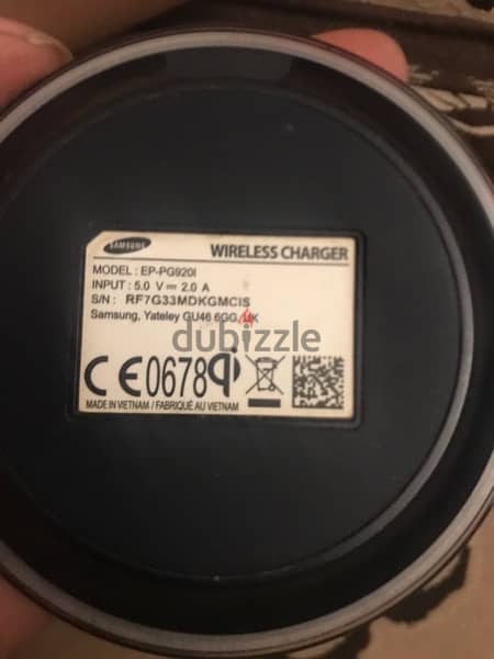 wireless Samsung charger 1