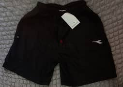 Diadora brand Sports men's shorts-colour Black size XL