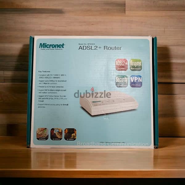 ADSL2 + Router - Micronet 1