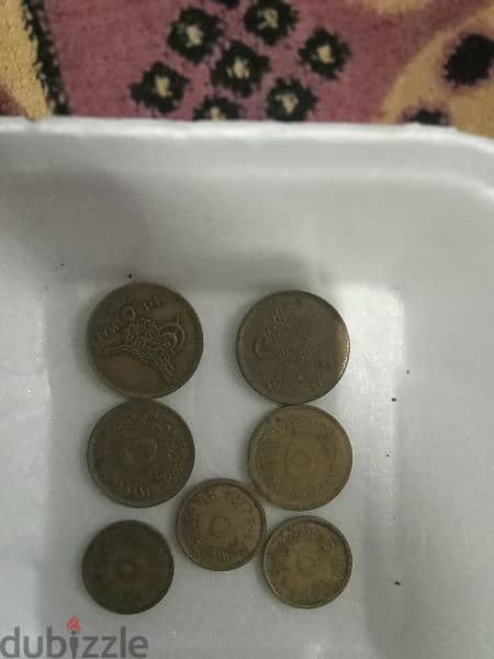 عملات مصريه قديمه مع عملات سعوديه  واجنبيه البيع لاعلى سعر 15