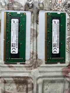 2 Ram (2 x 4GB) 8GB DDR4 3200 NOTEBOOK