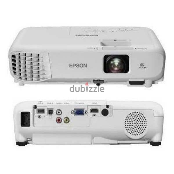 Projection System: 3 LCD Technology, RGB liquid crystal shutter 1