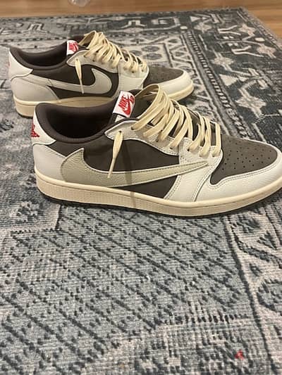 UA Air Jordan 1 low Travis Scott reverse Mocha size 44.5 Cactus Jack