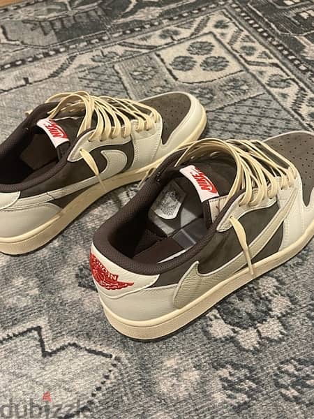 UA Air Jordan 1 low Travis Scott reverse Mocha size 44.5 Cactus Jack ...