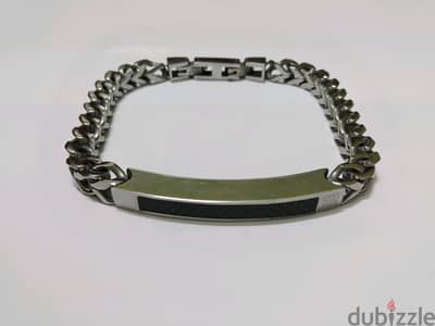 Givenchy Original Bracelet Silver Titanium New