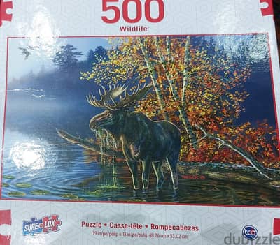 Jigsaw Puzzle 500 pieces لغز بانوراما 500 قطعة