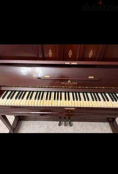 upright acoustic piano Bechstein 1