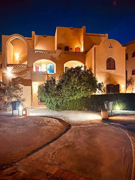 2 bedrooms apartment at upper nubia elgouna Daily rent 10