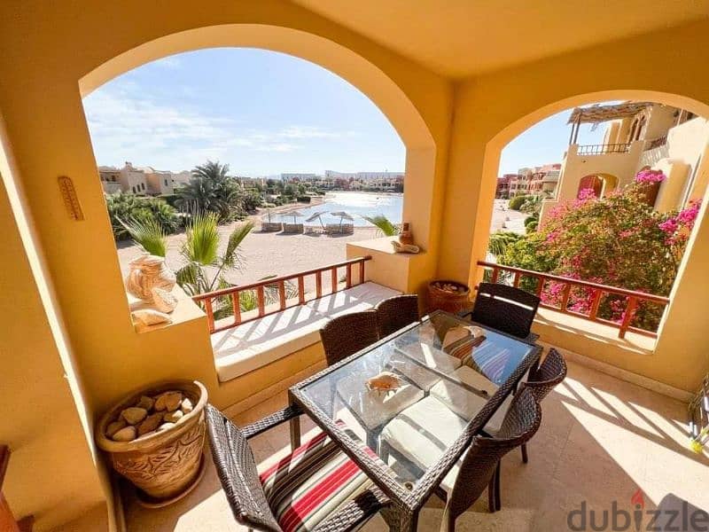 2 bedrooms apartment at upper nubia elgouna Daily rent 17