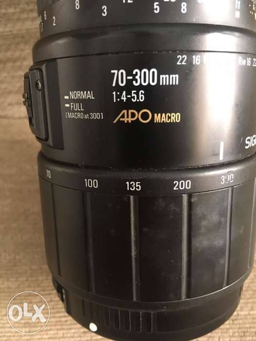 Sigma Auto Focus Lens for canon 1:4-5.6 3