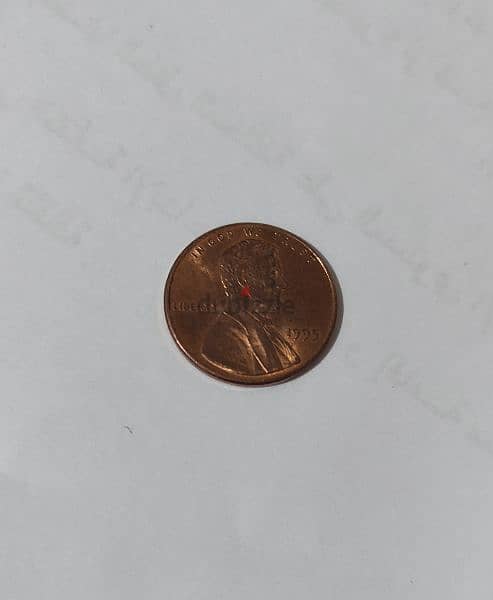one cent 1995 0