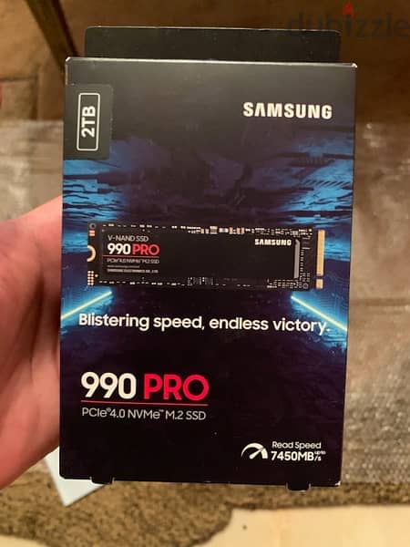 [Original] SAMSUNG 990 Pro SSD 2TB - M. 2 NVMe 4