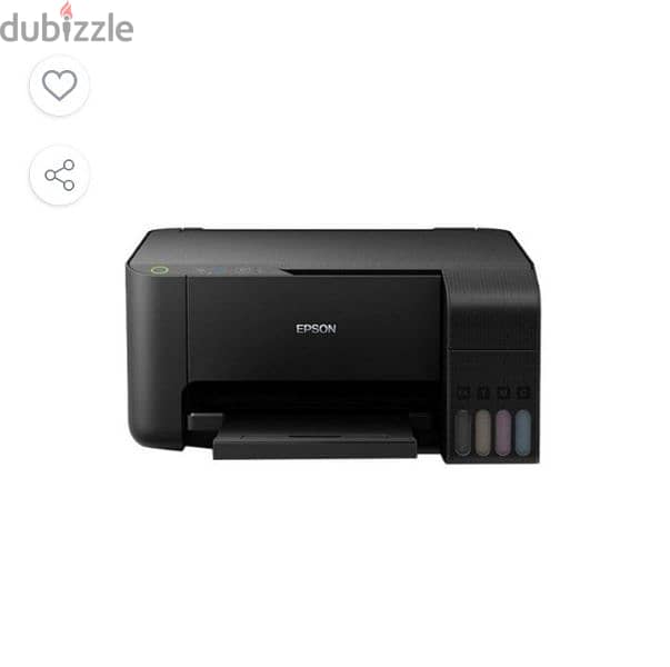 طابعه Epson L3150 الوان وابيض واسود ويوجد بيها سكانير وتصوير وواي فاي 0