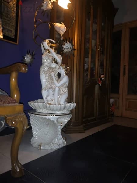 تمثال انتيك ايطالي نافوره ارتفاع ١٧٠ و عرض ٦٠سم 3